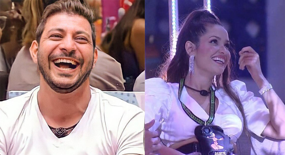 Caio e Juliette, do BBB 21