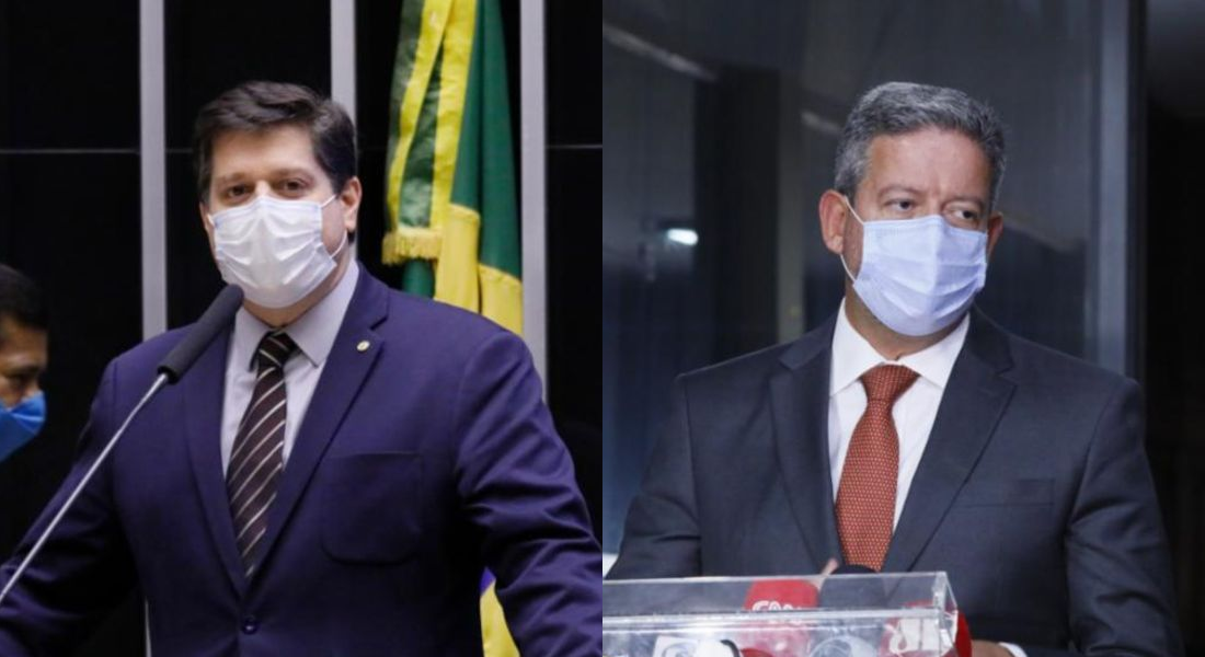 Baleia Rossi e Arthur Lira, candidatos à presidência da Câmara