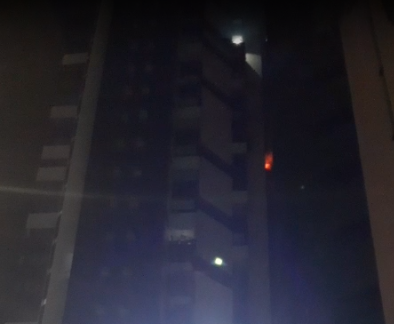 Incêndio atinge apartamento na rua Cel Anízio Rodrigues Coelho, em Boa viagem