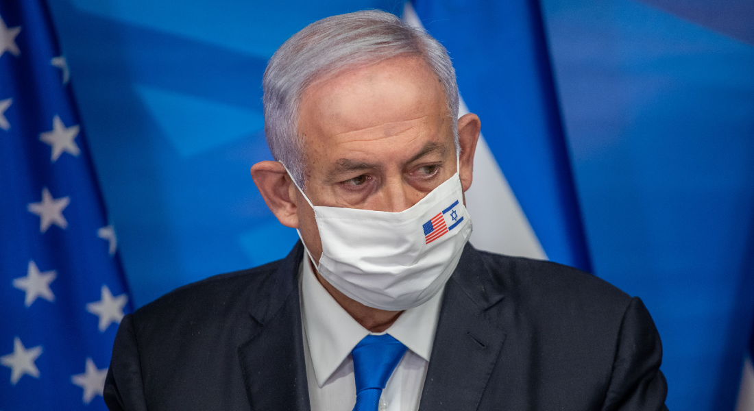 O primeiro-ministro israelense Netanyahu