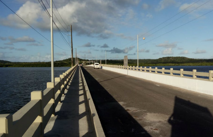 Ponte Getúlio Vargas é o único acesso terrestre à Itamaracá