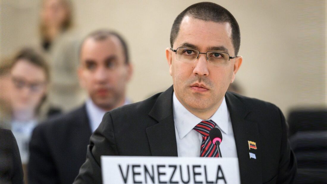 Jorge Arreazza, ministro das Relações Exteriores da Venezuela