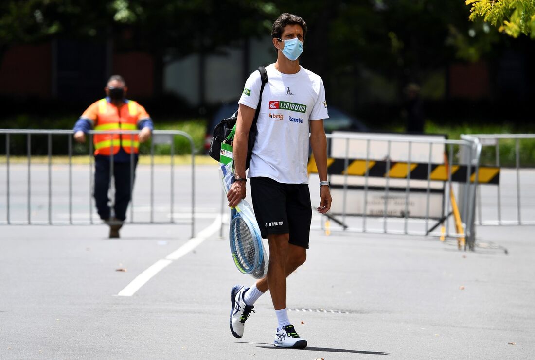 O brasileiro Marcelo Melo (foto) está entre os atletas que vão disputar o Aberto da Austrália 2021