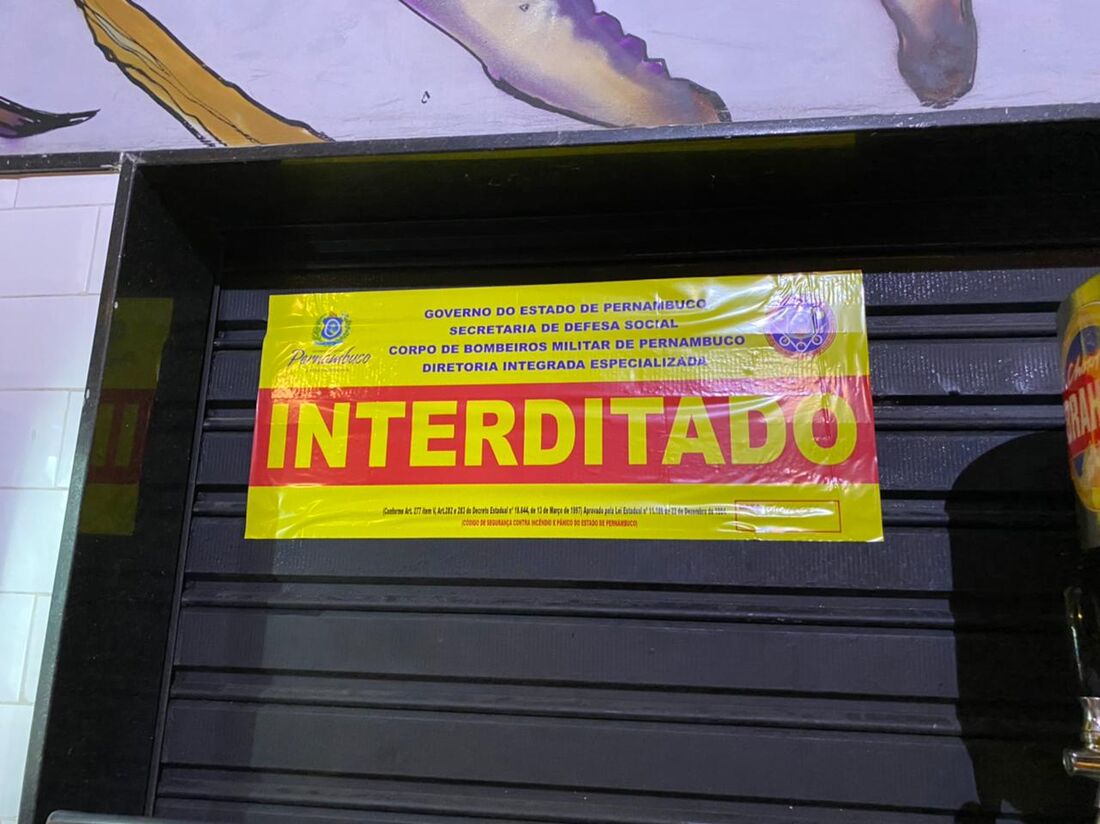 Procon interditou bar na Zona Norte do Recife