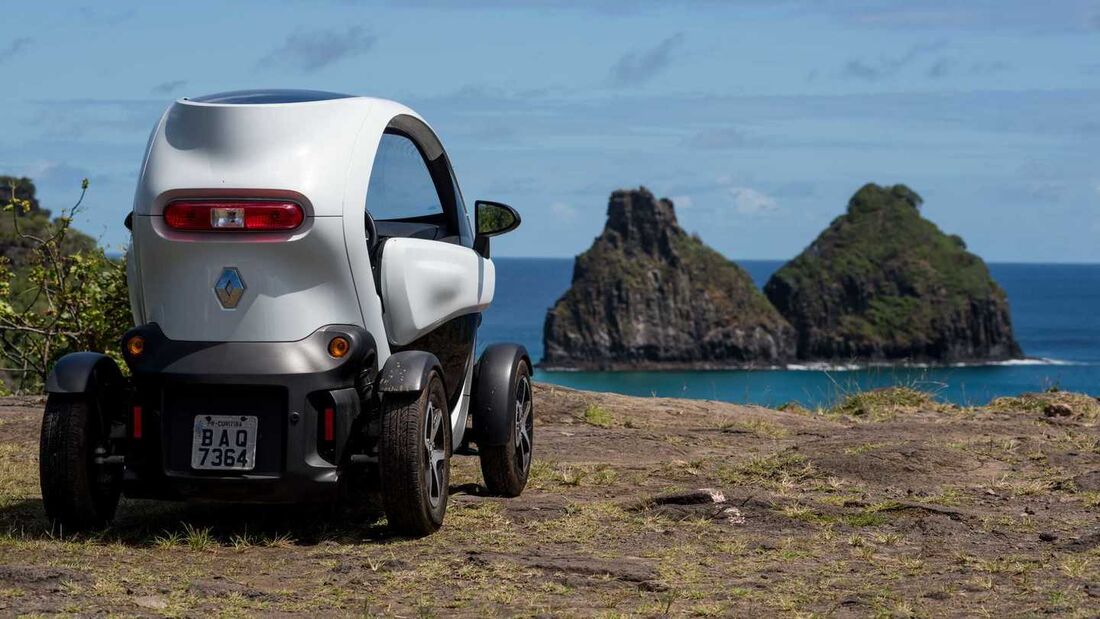 Carro elétrico em Fernando de Noronha