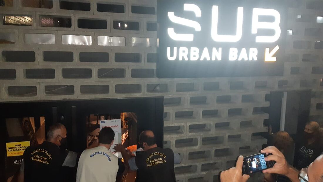 Sub Urban Bar, em Boa Viagem, já foi interditado três vezes