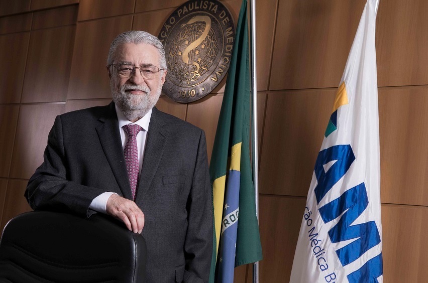 César Eduardo Fernandes, predidente da Associação Médica Brasileira