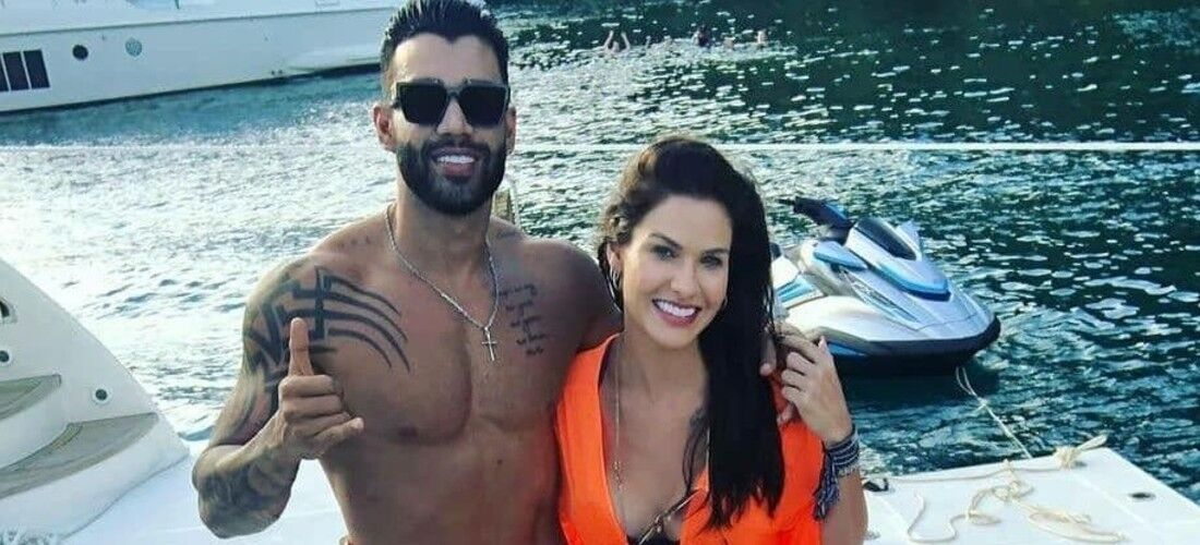 Gusttavo Lima e Andressa Suíta foram flagrados em Angra dos Reis