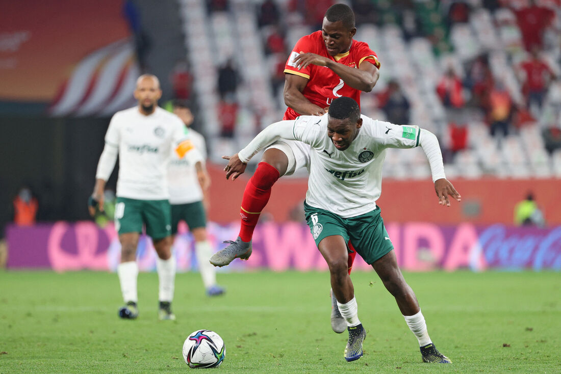 Jogo do Palmeiras contra o Al Ahly, pelo Mundial de Clubes da Fifa