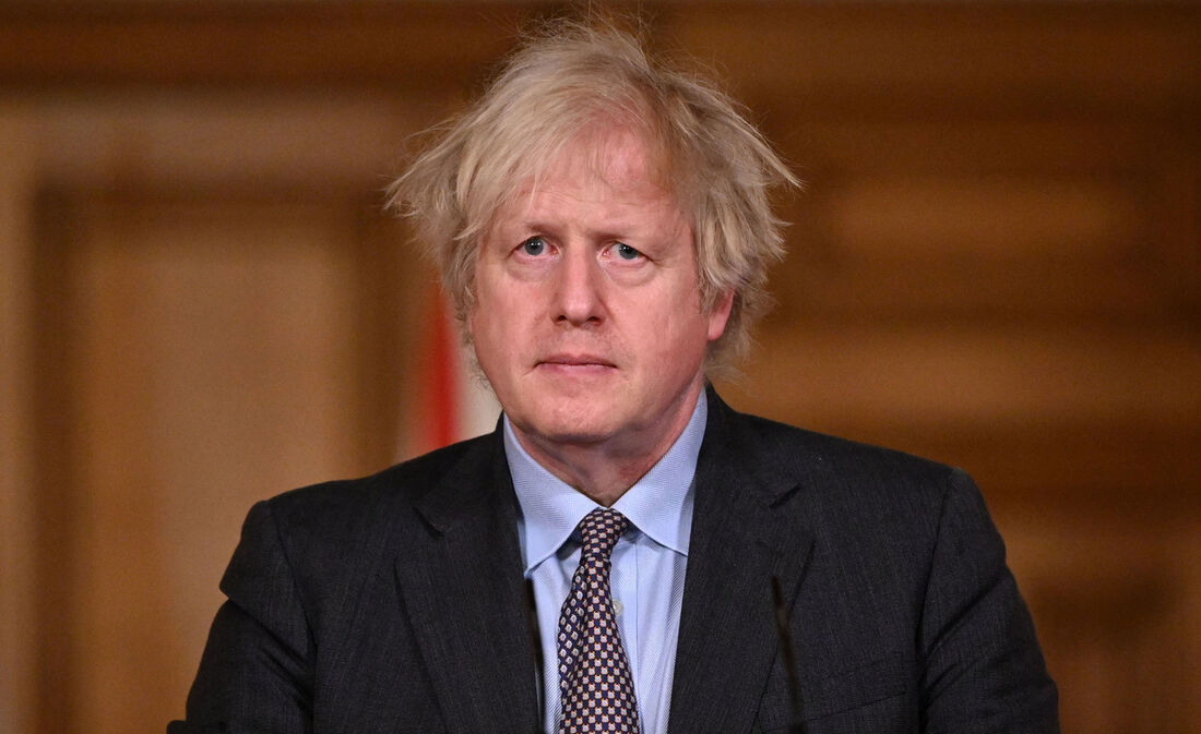 O premiê britânico, Boris Johnson