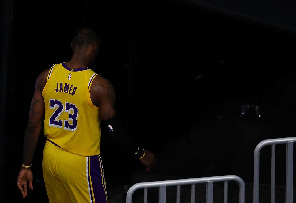 LeBron James, atleta do Los Angeles Lakers