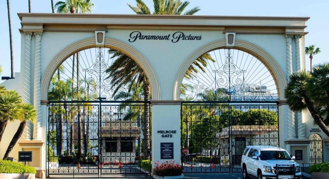 Entrada do estúdio da Paramount, em Los Angeles