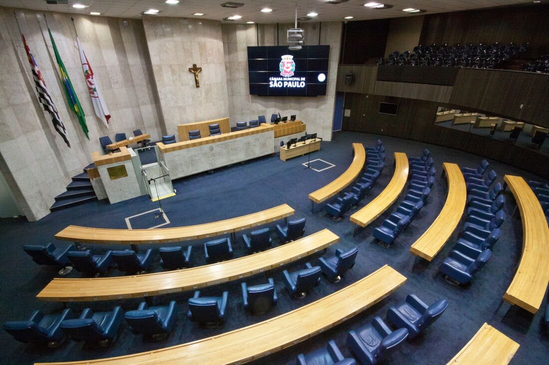 Câmara Municipal de São Paulo, no Palácio Anchieta