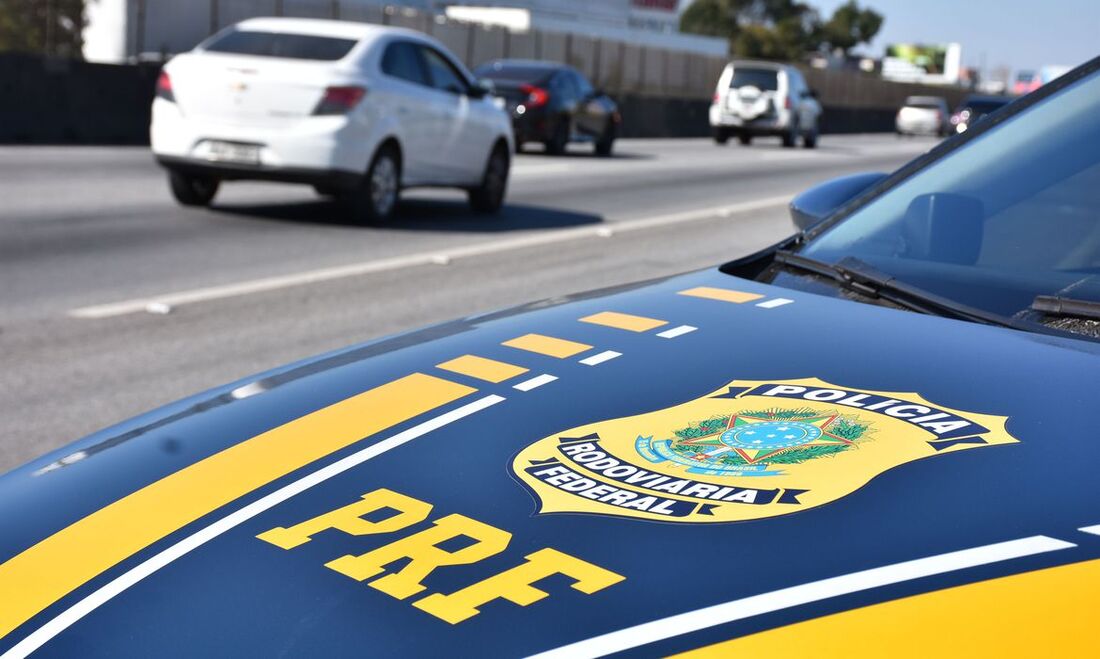 Carro da Polícia Rodoviária Federal