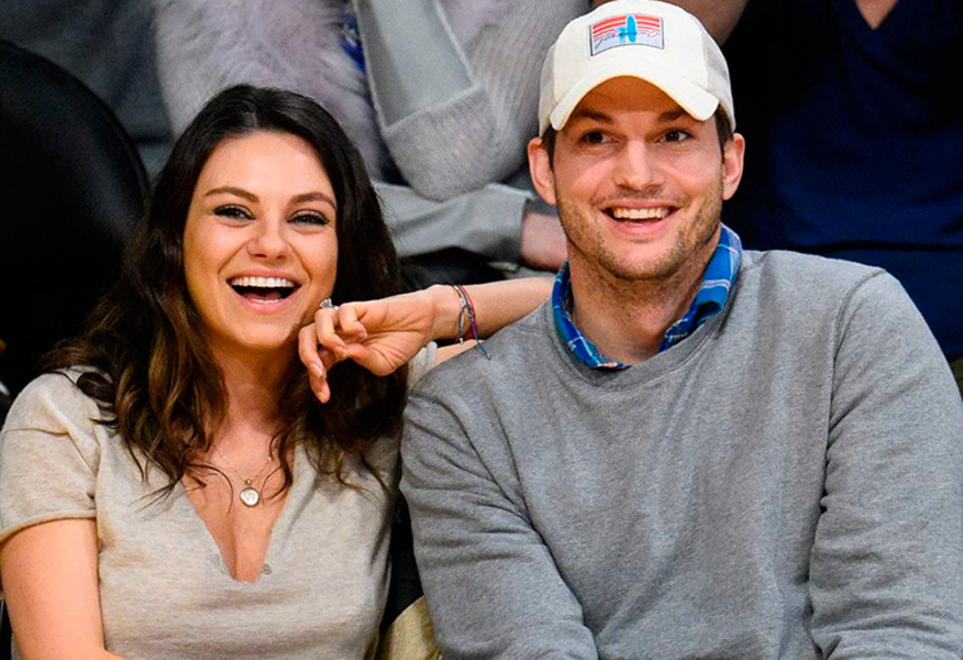 Ashton Kutcher e Mila Kunis