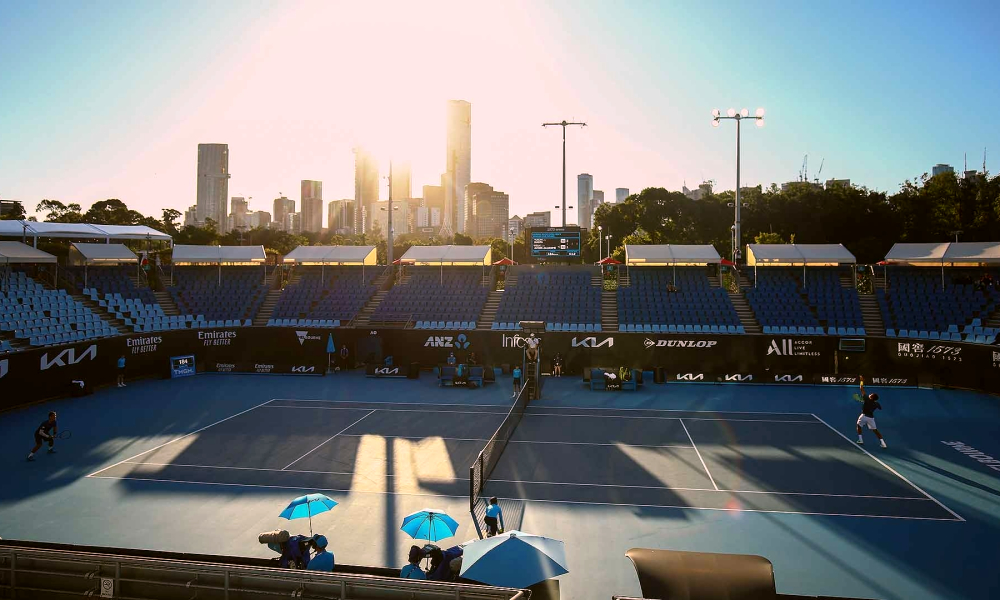 O Australian Open 2021 é um dos primeiros eventos realizados com torcida desde março de 2020