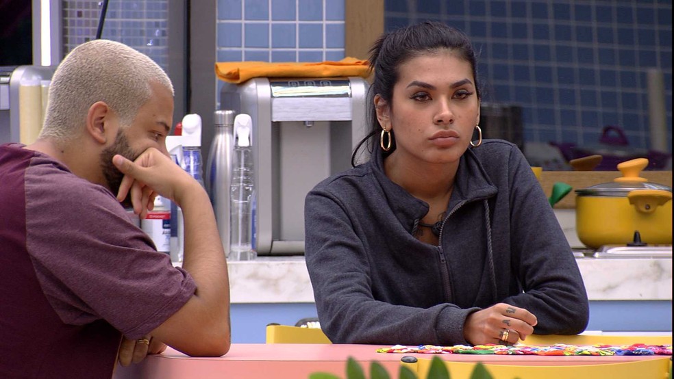 Projota e Pocah, participantes do BBB 21