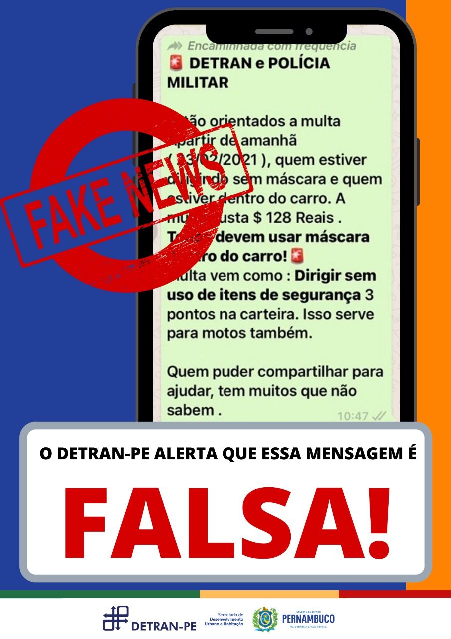 Imagem falsa que circula na internet