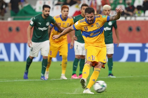 Gignac marcou o gol da vitória do Tigres