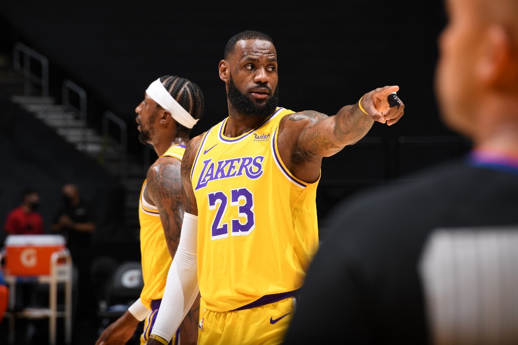 LeBron James, astro dos Lakers