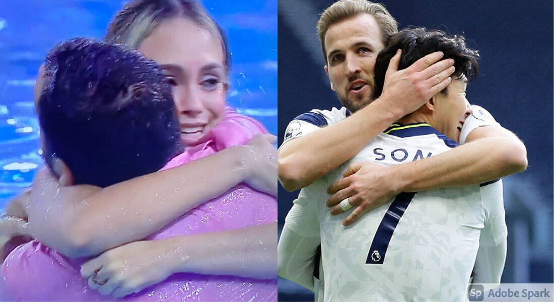 Tottenham usou imagem de Gilberto e Sarah do BBB 21