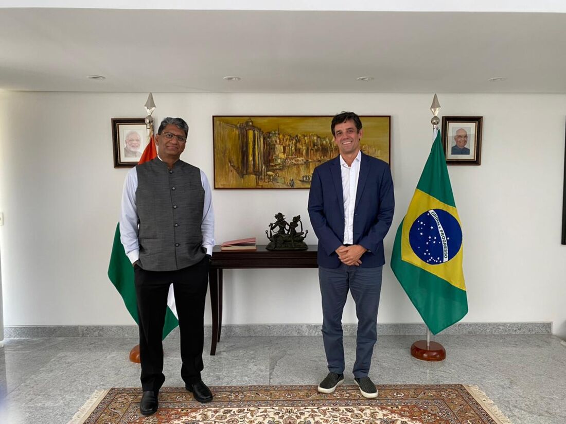 Shri Suresh Reddy e Daniel Coelho