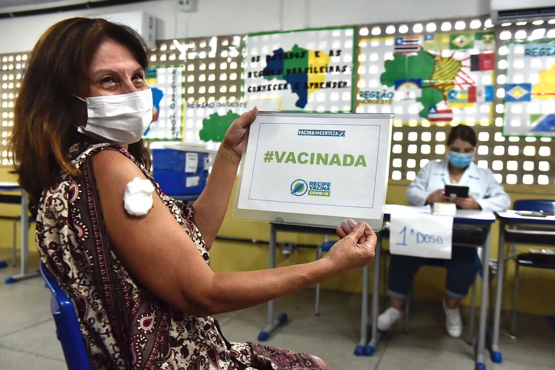 Vacinação contra a Covid-19 no Recife