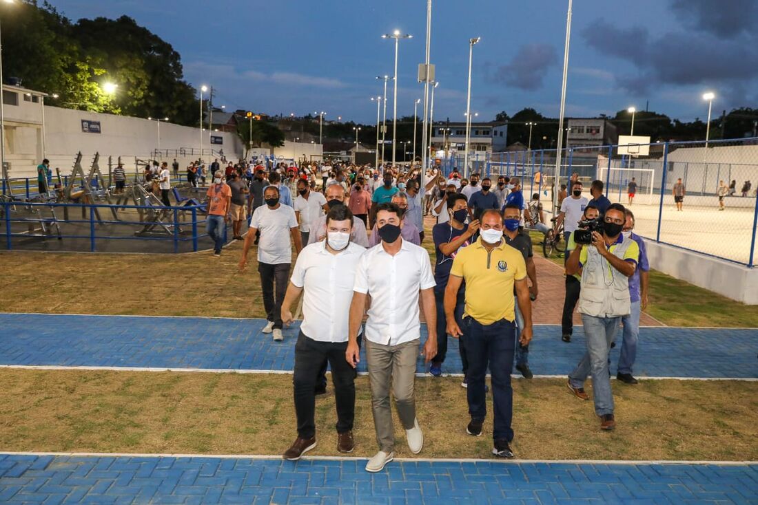 Inauguração do Parque Jefferson de Freitas