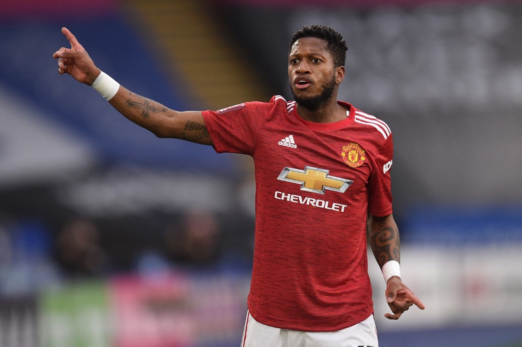 Fred, volante do Manchester United