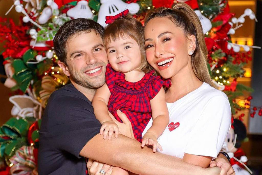 Duda Nagle, Sabrina Sato e Zoe no Natal de 2020