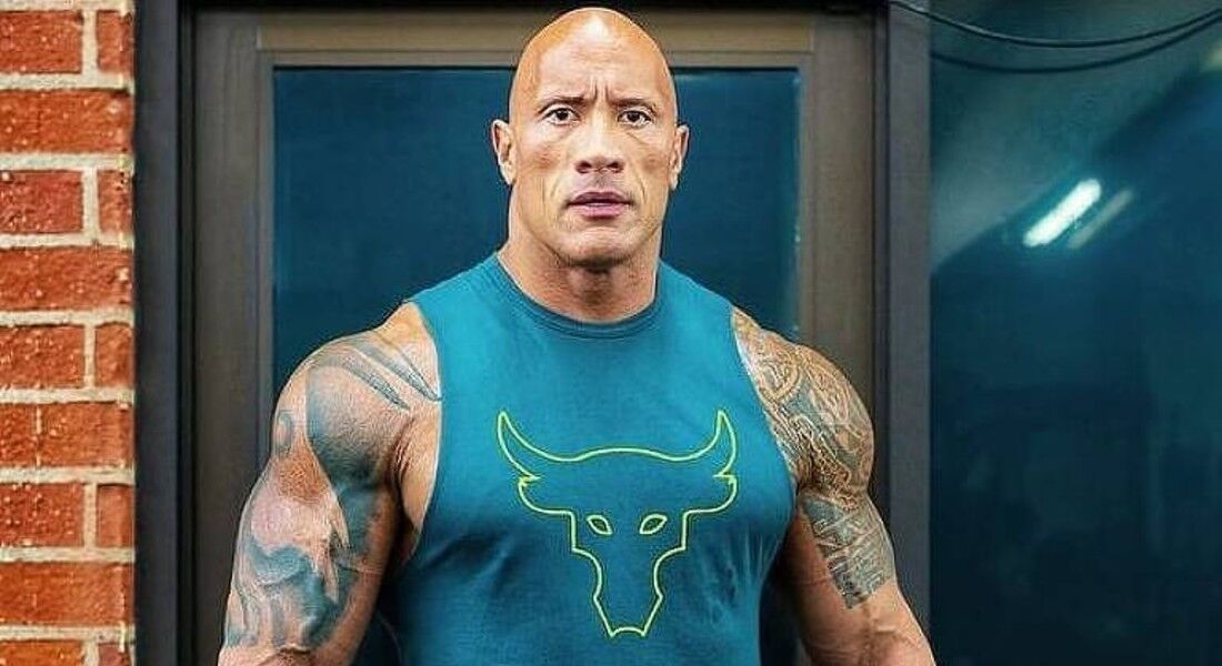 O ator Dwayne Johnson