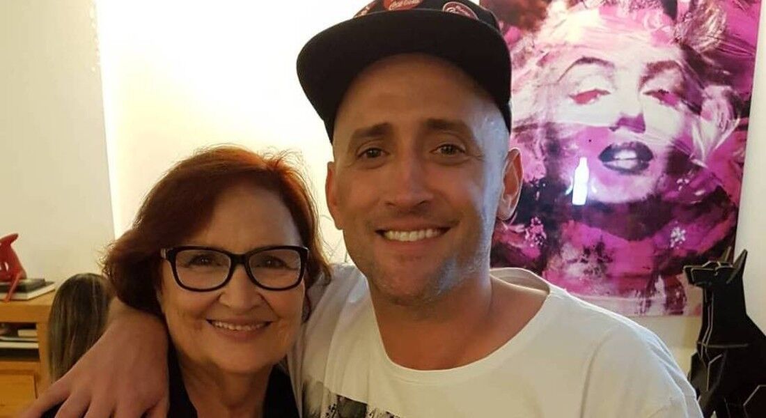 Paulo Gustavo com a mãe, Déa Lúcia