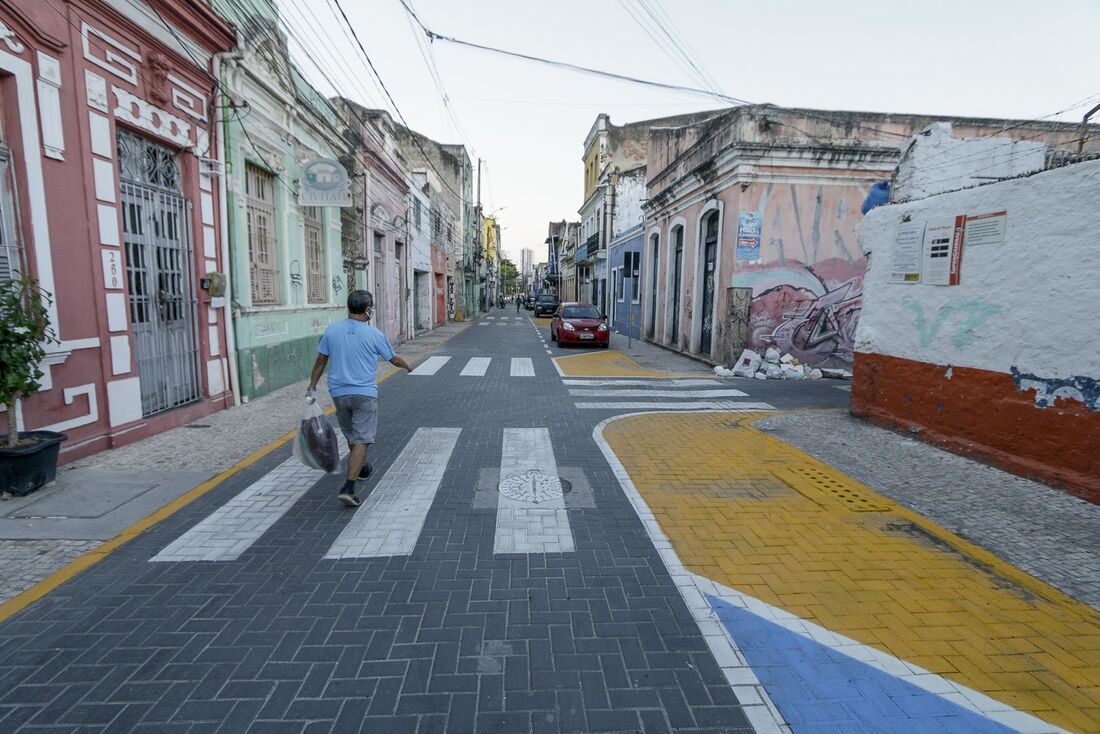 Ordenamento da Rua Velha, no bairro da Boa Vista