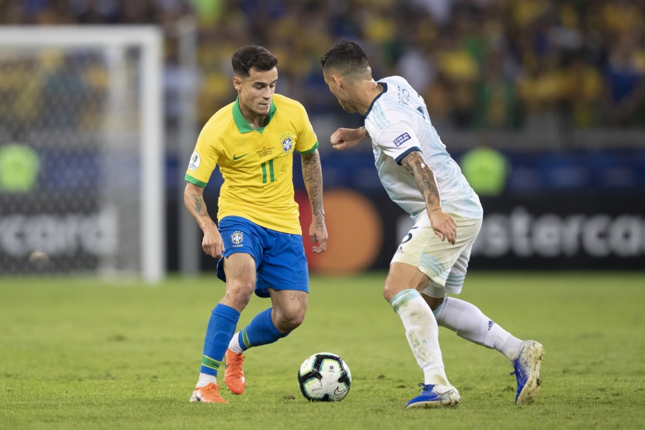 Partida entre Brasil x Argentina pelas Eliminatórias da Copa