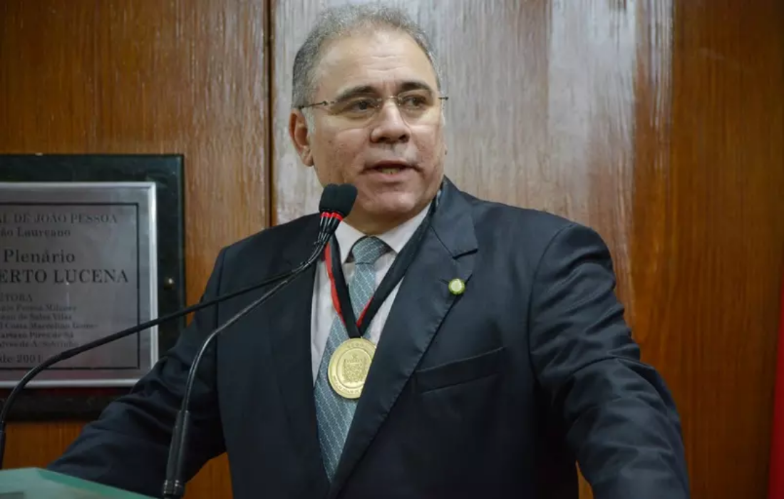 Ministro da Saúde, Marcelo Queiroga