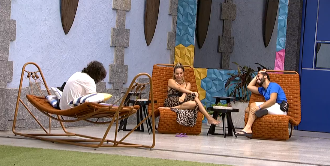 Fiuk, Sarah e Gil começaram a falar mal de uma das participantes do BBB 21 depois do almoço do líder