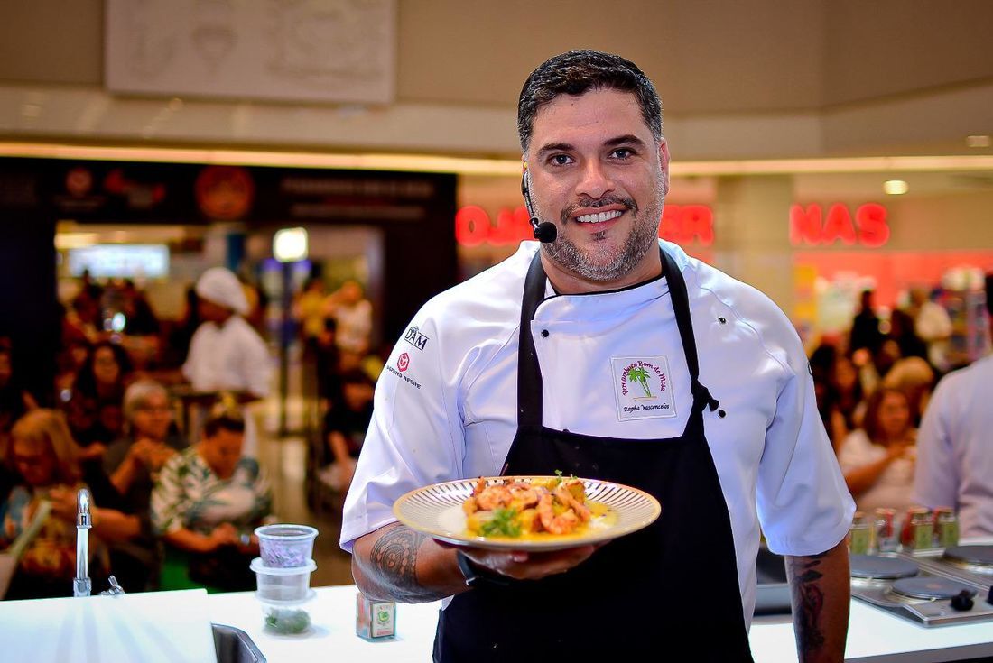 Chef Rapha Vasconcellos, idealizador do projeto