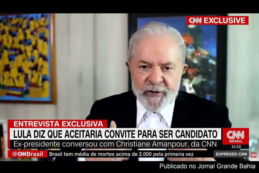 Lula na CNN