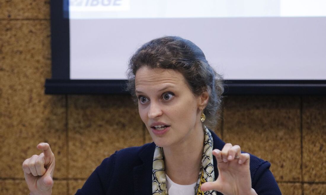 A presidente do Instituto Brasileiro de Geografia e Estatística (IBGE), Susana Cordeiro Guerra