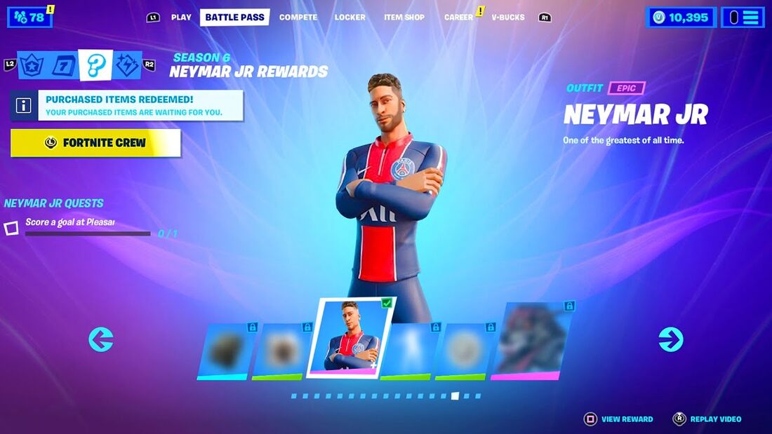 Skin gratuita no Fortnite: passo a passo para desbloquear a