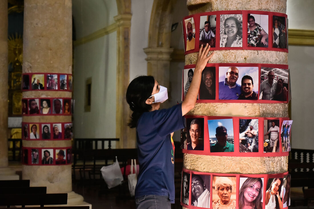 Memorial na Catedral da Arquidiocese de Olinda e Recife