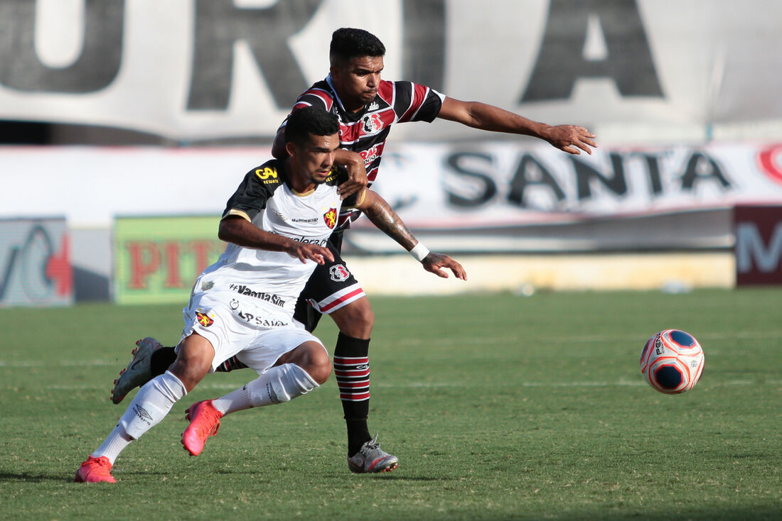 No primeiro clássico da temporada, Santa e Sport ficaram no 1x1, no Arruda