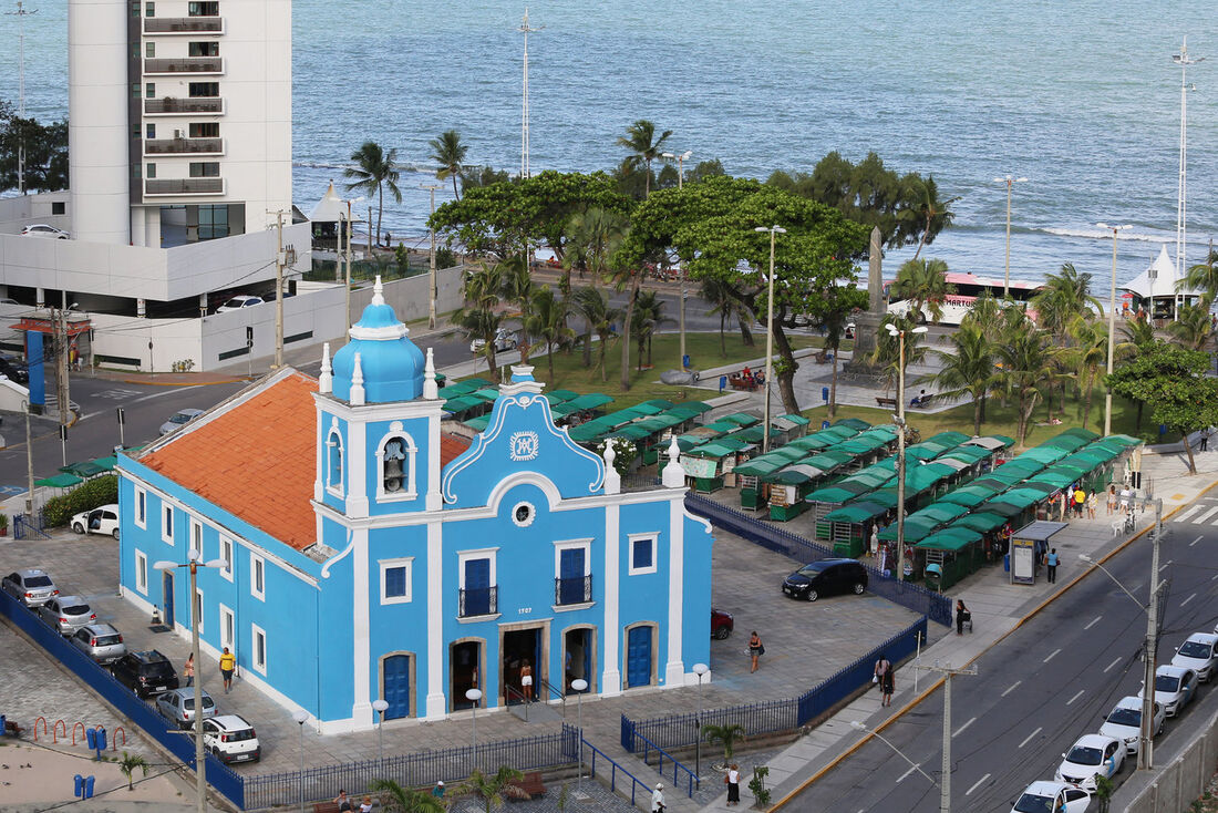 Pracinha de Boa Viagem, em Recife (RMR)