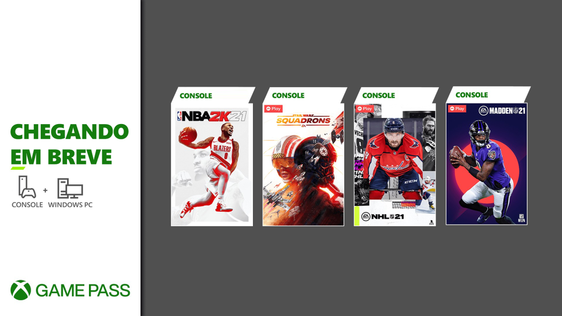 Xbox Game Pass do mês de março