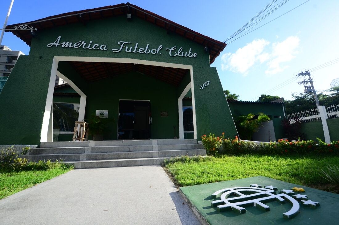 Sede do América, no bairro de Casa Amarela, Zona Norte do Recife