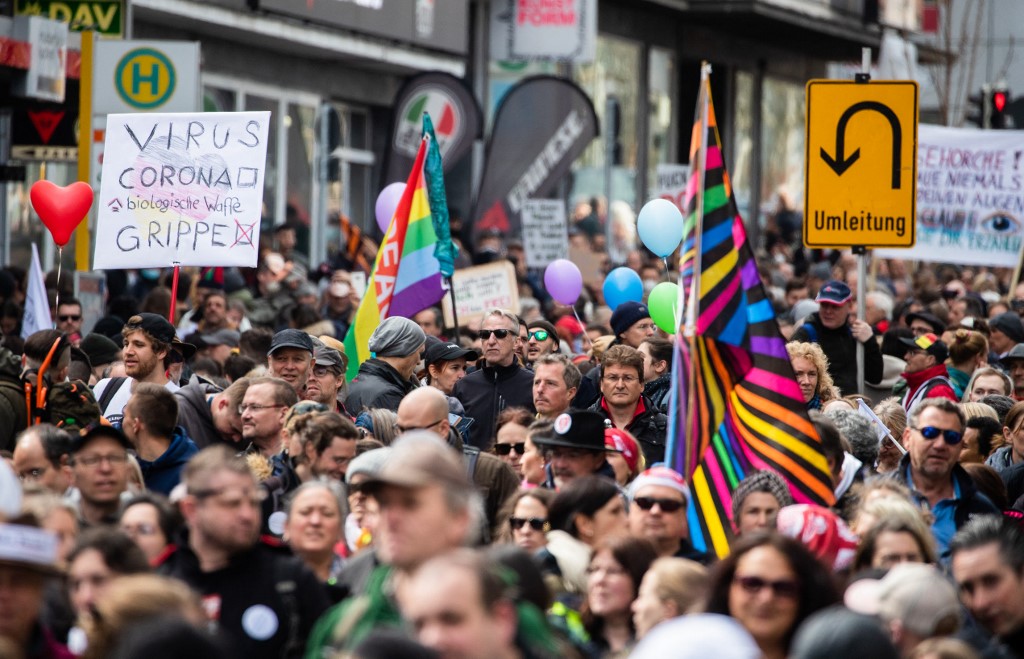 A manifestação organizada pelo movimento