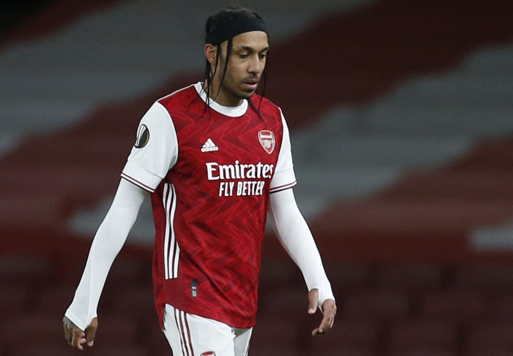 Aubameyang, atacante do Arsenal