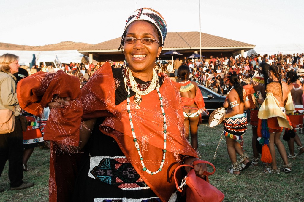 Rainha Zulu, em 2004