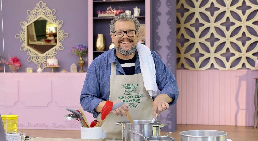 O finalista do Bake Off Brasil - Celebridades Marcello Airoldi