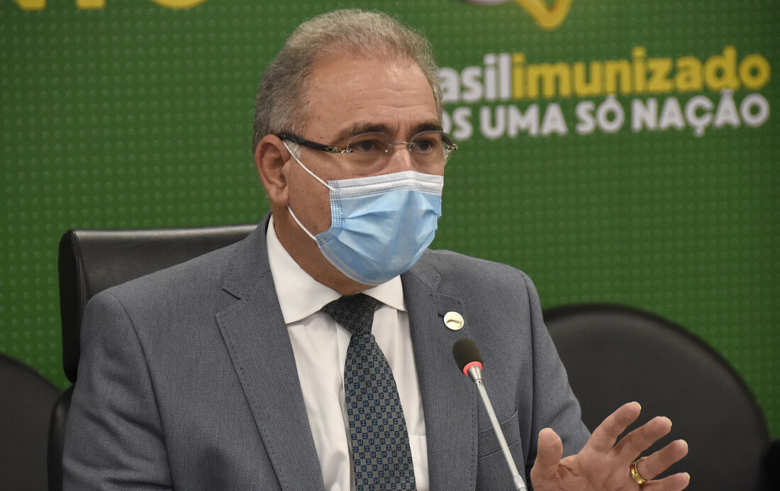 Ministro da Saúde, Marcelo Queiroga